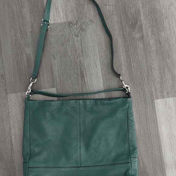 Coach Park Hobo Crossbody Bag Ivy Green Leather ๐ - Picture 9 of 14